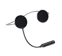Auricolare Per Casco | Cuffie da Motociclista Integrate - Earbud Wireless Ultra Sottili 12mm con Controllo Chiamate e Musica per Attività Esterni come Sci e Moto