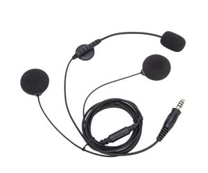 Auricolare per casco da moto U94 PTT con spina da 3,5 mm, walkie-talkie bidirezionale per agenti di polizia che indossano il casco