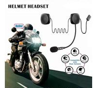 Auricolare per casco da scooter senza fili con chip BT 4.2 per moto, 50 m, 110 dB, con funzione Bluetooth.