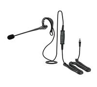 Auricolare per telefoni Unify (Siemens) OpenScape CP200, CP205, CP400 e CP600 Cuffie in-the-ear ideali per casa, lavoro e centro di contatto - EAR200 + QD002 (P)