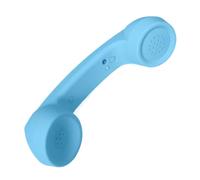 Auricolare per telefono retrò, ricevitore wireless vintage portatile | microfono e altoparlante per mani libere con tipo C - per comodino, scrivania, soggiorno, scuola, casa, ospedale, linea fissa, Pe