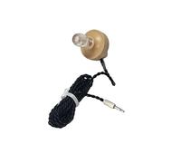 Auricolare piezoelettrico in ceramica ad alta impedenza per radio a cristallo con jack audio da 3,5 mm - diaframma in ottone aggiornato con tutte le connessioni saldate