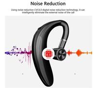 Auricolare senza fili a mani libere con microfono, auricolare Bluetooth