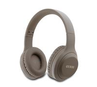 Guess, Auricolare senza fili Bluetooth 5.3 Classic con logo, Marrone