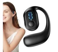 Auricolare senza fili con microfono, auricolare vivavoce senza fili | Auricolari BT 5.3 resistenti al sudore, suono ad alta fedeltà, cuffie vivavoce a riduzione del rumore per le aziende