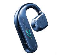 Auricolare senza fili con microfono,Cuffie aperte resistenti al sudore | Cuffie con display a LED, 5,3 lettura, cuffie sportive a mani libere con suono HiFi per lo sport