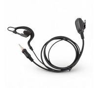 Auricolare singolo con gancio auricolare per ricetrasmittenti ICOM IC-M33 M25 M34 con G-Hook