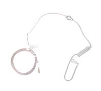 Auricolare singolo da 1,25 m con microfono da 3,5 mm e protezione dalle radiazioni, sicuro su vari dispositivi senza radiazioni, cuffie per laptop