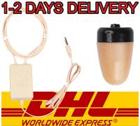 Auricolare spia auricolare invisibile Micro Nano Covert Ear Bug 3W collo a in...