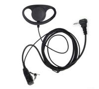 Auricolare tipo D da 2,5 mm, microfono PTT a foro singolo, per HYT TC-310 TC-320 T5628