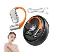 Auricolare traduttore in reale, auricolari del traduttore di lingua | Auricolare a traduzione wireless,Qualità del suono ad alta fedeltà, cuffie che traducono il linguaggio per riunioni di lavoro