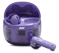 JBL Tune Flex Ghost 2 Auricolari Bluetooth True Wireless con Cancellazione del Rumore, 48 Ore di Autonomia, Resistenti ad Acqua e Polvere IP54, Design Aperto a Stick, Purple Ghost