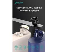 Auricolare TWS EM409 con ANC TWS-E4 Bluetooth V.5,3 Blu - DEEM409253A