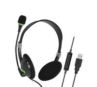 Auricolare USB Ad alte prestazioni Auricolare stile head-mounted Buona connettività Cuffie per computer per Business Call Center Office