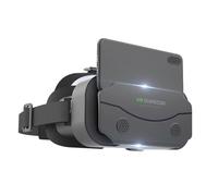 Auricolare VR 3D per smartphone, occhiali compatibili con realtà virtuale | Occhiali VR con fascia per la testa regolabile per video ad alta definizione, dispositivi di esperienza visiva immersiva per