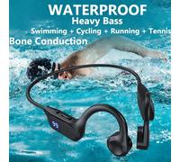 Auricolare wireless a conduzione ossea Sport Nuoto Cuffie compatibili Bluetooth a mani libere con microfono per la corsa Auricolari X7