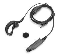 Auricolare wireless a forma di G con microfono integrato Push To Talk e robusto cavo in PU per radio Motorola XPR3500e XPR3300MH230R MR350R di alta