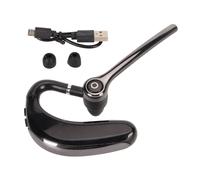 Auricolare wireless Bluetooth con ricarica rapida, lunga durata della batteria, impermeabile, vivavoce, doppio microfono, cancellazione del rumore,