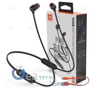 AURICOLARE WIRELESS BLUETOOTH JBL TUNE 125 T125BT CUFFIE IN-EAR | NERO