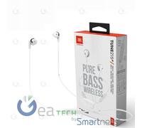 JBL Tune 215BT Cuffia Auricolare, Passanuca Bianco Bluetooth