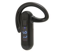 Auricolari a Conduzione Ossea a Orecchio Singolo Bluetooth 5.2, Auricolari Wireless Ad Orecchio Aperto, Impermeabili con Display a LED, Microfono, Ricarica di Tipo C, per Guida Sportiva Aziendale
