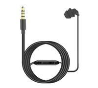 Auricolari a un solo lato, auricolari cablati per chiamate, altoparlante con cancellazione del rumore con punta morbida, cuffie mono in-ear, attrezzatura audio chiara per ascoltare, guidare, riunioni