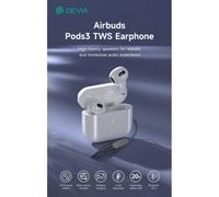 Auricolari Airbuds Pods3 TWS EM410 BT 5.3 C.Wireless Bianchi