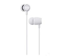 Auricolari AIWA ESTM-20WT con cavo jack 3,5 mm bassi potenti bianchi