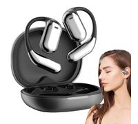 Auricolari aperti con touch screen intelligente, auricolari aperti senza fili, auricolari sportivi wireless | riduzione del rumore V5.4 per ascoltare il controllo touch screen, display a LED, cuffie