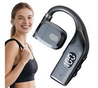 Auricolari avvolgenti, cuffie sportive per un ascolto attivo e sicuro, in silicone resistente al sudore con design ergonomico, flessibili nell'orecchio, per corsa, palestra, viaggi e allenamenti