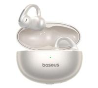 Baseus Bowie MC1Open Ear Auricolari Clip On 40H, comfort adattivo, design anti-goccia, suono resistente agli urti di Bass Boost, riduzione adattiva del rumore, chiamate, impermeabile IP57 (MC1 Pro