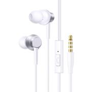 Auricolari Baseus ENCOK HZ11 con cavo 3,5 mm per chiamate e sport bianchi