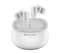 Auricolari Blackview AirBuds 30 wireless Bluetooth 5.4 sportivi IPX7 bianchi