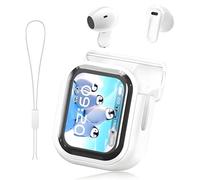 Auricolari Bluetooth 5.4 Ne20 con Display Led, Auricolari Wireless Impermeabili Ad Alta Fedeltà, Traduzione ai in Tempo Reale, Adatti per Ufficio, Sport, Studio, Chiamate Audio(bianca)