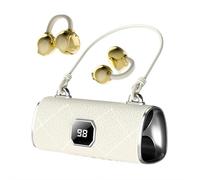 Auricolari Bluetooth a clip con suono senza perdita di dati, Bluetooth 5.4, riproduzione 4h, diaframma in berillio ultra leggero per alti e bassi migliorati, audio spaziale, 4 colori