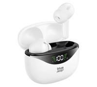Blue Star Auricolari Bluetooth comando touch autonomia 4 ore e mezza IPX4, Bianco
