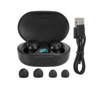 Auricolari Bluetooth con suono stereo e cancellazione del rumore, tecnologia Bluetooth 5.3, connessione veloce e stabile, controlli touch, resistenza