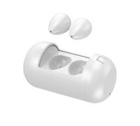 Auricolari Bluetooth invisibili, senza fili, piccoli, nascosti, compatti, semi-in-ear, discreti, con cancellazione del rumore, leggeri, per iPhone, Android, lavoro, sonno, pendolari, podcast