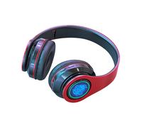 Auricolari Bluetooth luminosi Avtoify, cuffie indossabili B39 per cellulari, eSport wireless, cuffie da gioco, inserto per scheda pieghevole,