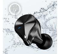 Auricolari Bluetooth Quinlirra Mini, cuffie wireless invisibili con 3 modalitÃ sportive, compatibili con iPhone, Android e PC.