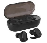 Auricolari Bluetooth ricaricabili wireless, design ergonomico per una vestibilità stabile e confortevole, true wireless con doppi auricolari