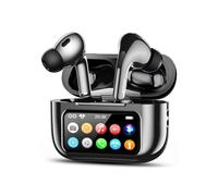 Auricolari Bluetooth senza fili Bluetooth 5.4 con schermo tattile LED multifunzione e riduzione del rumore ANC ENC
