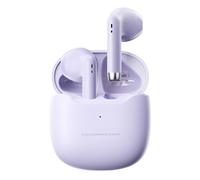 Auricolari Bluetooth senza fili viola blu per iPhone e telefoni Android, cuffie Bluetooth 5.3, bassi profondi, TWS, piccoli auricolari per piccoli canali uditivi per bambini e donne