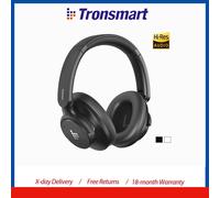 Auricolari Bluetooth Tronsmart Sounfii Q20S, Cuffie Wireless con Cancellazione del Rumore, 60 Ore di Riproduzione, Audio Hi-Res, Controllo tramite App