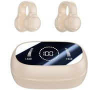 Auricolari Bluetooth wireless con custodia di ricarica compatibili con Apple e Android, Dual Connect, microfono integrato, suono stereo, cuffie Bluetooth in-ear, modello 33