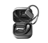 Auricolari Bluetooth wireless con ganci auricolari sicuri, dotati di autonomia prolungata e riduzione del rumore, ideali per lo sport e uno stile di