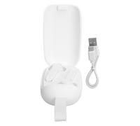 Auricolari Bluetooth wireless dal design ergonomico, cuffie a conduzione ossea con controllo touch e cancellazione attiva del rumore ibrida.