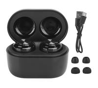 Auricolari Bluetooth wireless leggeri e comodi, suono stereo binaurale, vestibilità ergonomica, isolamento acustico, trasmissione veloce e stabile,