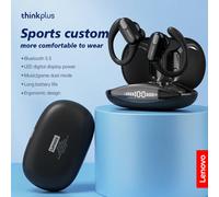 Auricolari Bluetooth Wireless Lenovo XT80 con Gancio per Orecchio, Microfoni, Display LED, Audio Stereo Hi-Fi, Cuffie TWS ENC