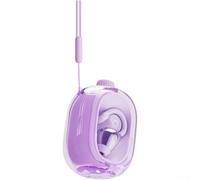 Auricolari Bone Conduction Wireless 6.0 Clip-On(Purple B) | Tecnologia 6.0, stabile fino a 15m, streaming audio interruzioni, ideale per chiamate